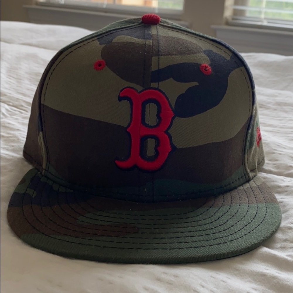 Boston camouflage men’s hat 100% cotton